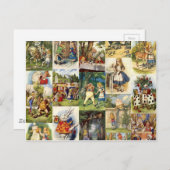 不思議の国のアリス ポストカード (正面/裏面)