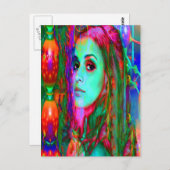 不思議の国のアリス ポストカード (正面/裏面)