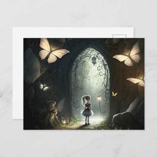 不思議の国のアリス ポストカード (正面/裏面)