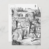 不思議の国のアリス ポストカード (正面/裏面)