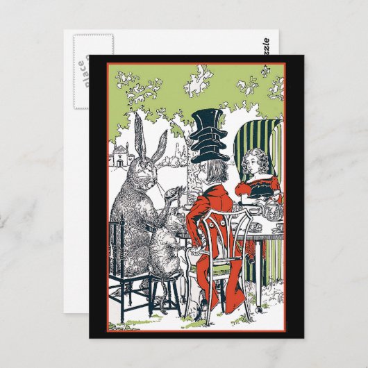 不思議の国のアリス ポストカード (正面/裏面)