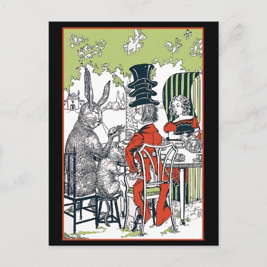 不思議の国のアリス ポストカード (正面)