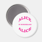 不思議の国のアリス マグネット (正面/裏面)