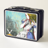 不思議の国のアリス メタルランチボックス (裏面)