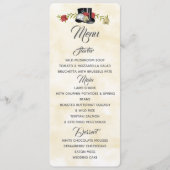 不思議の国のアリス メニュー (正面)