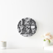 不思議の国のアリス ラウンド壁時計 (ホーム)