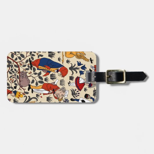 不思議の国のアリス ラゲッジタグ (正面横)