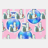 不思議の国のアリス ラッピングペーパーシート (正面)