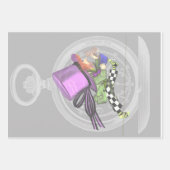 不思議の国のアリス ラッピングペーパーシート (正面3)