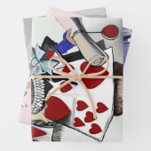 不思議の国のアリス ラッピングペーパーシート (インサイチュ)