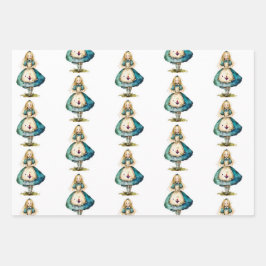 不思議の国のアリス ラッピングペーパーシート