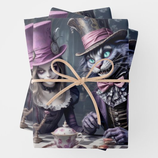 不思議の国のアリス ラッピングペーパーシート (インサイチュ)