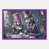 不思議の国のアリス ラッピングペーパーシート (正面)