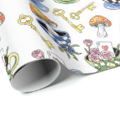 不思議の国のアリス ラッピングペーパー (ロールコーナー)