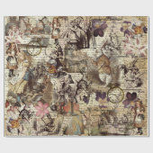 不思議の国のアリス ラッピングペーパー (フラット)