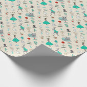 不思議の国のアリス ラッピングペーパー (角)