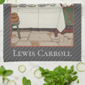 不思議の国のアリス・ルイス・キャロクラシックル小説  キッチンタオル (折り畳み)