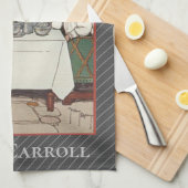 不思議の国のアリス・ルイス・キャロクラシックル小説  キッチンタオル (四つ折り)