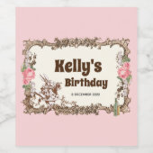 不思議の国のアリス ワインラベル (シングルラベル)