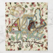 不思議の国のアリス ワインラベル (シングルラベル)