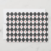 不思議の国のアリス ワンダーカード ありがとう アリス ありがとう 招待状 (裏面)