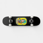 不思議の国のアリス。不機嫌帽子屋。 スケートボード (横)