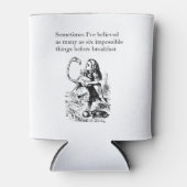 不思議の国のアリス「六つの不可能なこと」 缶クーラー (正面)