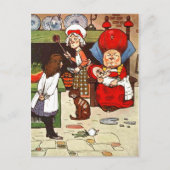 不思議の国のアリス：夫人とその家族 ポストカード (正面)