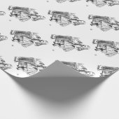 不思議の国のアリス-姿見を通した… ラッピングペーパー (角)