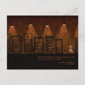 不思議の国のアリス – 小さな黄金の鍵 ポストカード