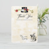 不思議の国のアリス 感謝カード (スタンド正面)