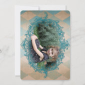 不思議の国のアリス - 招待状 (裏面)