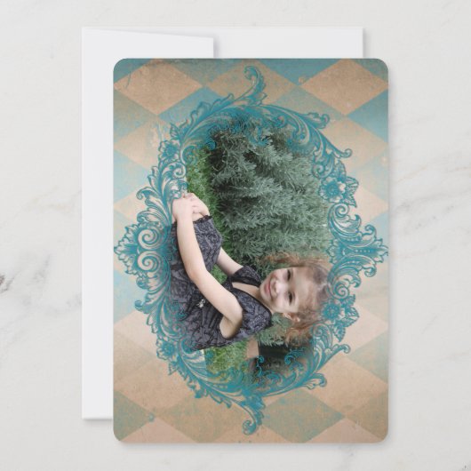 不思議の国のアリス - 招待状 (裏面)