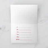 不思議の国のアリス 招待状 (内部)