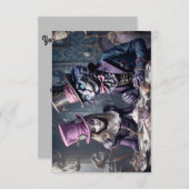 不思議の国のアリス 招待状 (正面/裏面)