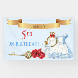 不思議の国のアリス 横断幕