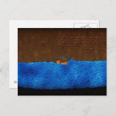 不思議の国のアリス – 涙の池 ポストカード (正面/裏面)