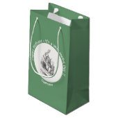 不思議の国のアリス 白うさぎの誕生日パーティー スモールペーパーバッグ (裏面アングル)