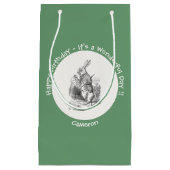 不思議の国のアリス 白うさぎの誕生日パーティー スモールペーパーバッグ (正面)