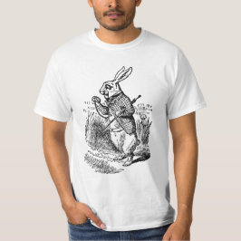 不思議の国のアリス 白ウサギの時計 Tシャツ