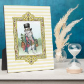 不思議の国のアリス 白ウサギの衣装を着たプレート フォトプラーク (側面)