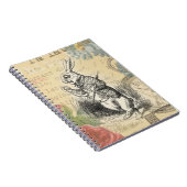 不思議の国のアリス 白ウサギ アート ノートブック (右側)