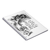 不思議の国のアリス-私達はここにすべての不機嫌います ノートブック (右側)