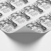 不思議の国のアリス-私達はここにすべての不機嫌います ラッピングペーパー (角)