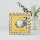 不思議の国のアリス　結婚式の日を救え 招待状 (スタンド正面)