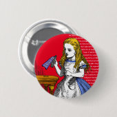 不思議の国のアリス 缶バッジ (正面&裏面)