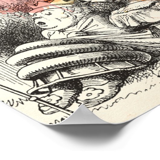 不思議の国のアリス「自分の世界」 ポスター (角)