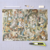 不思議の国のアリス 薄葉紙 (クラフト)