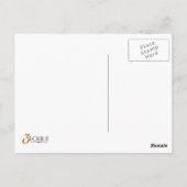 不思議の国のアリス 誕生日パーティー 感謝のメモ ポストカード (裏面)