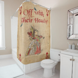 不思議の国のアリス、赤の女王さま。 シャワーカーテン